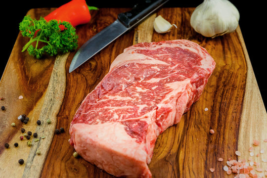 Akaushi Beef Ribeye Steak Boneless – Marble Mountain Meats
