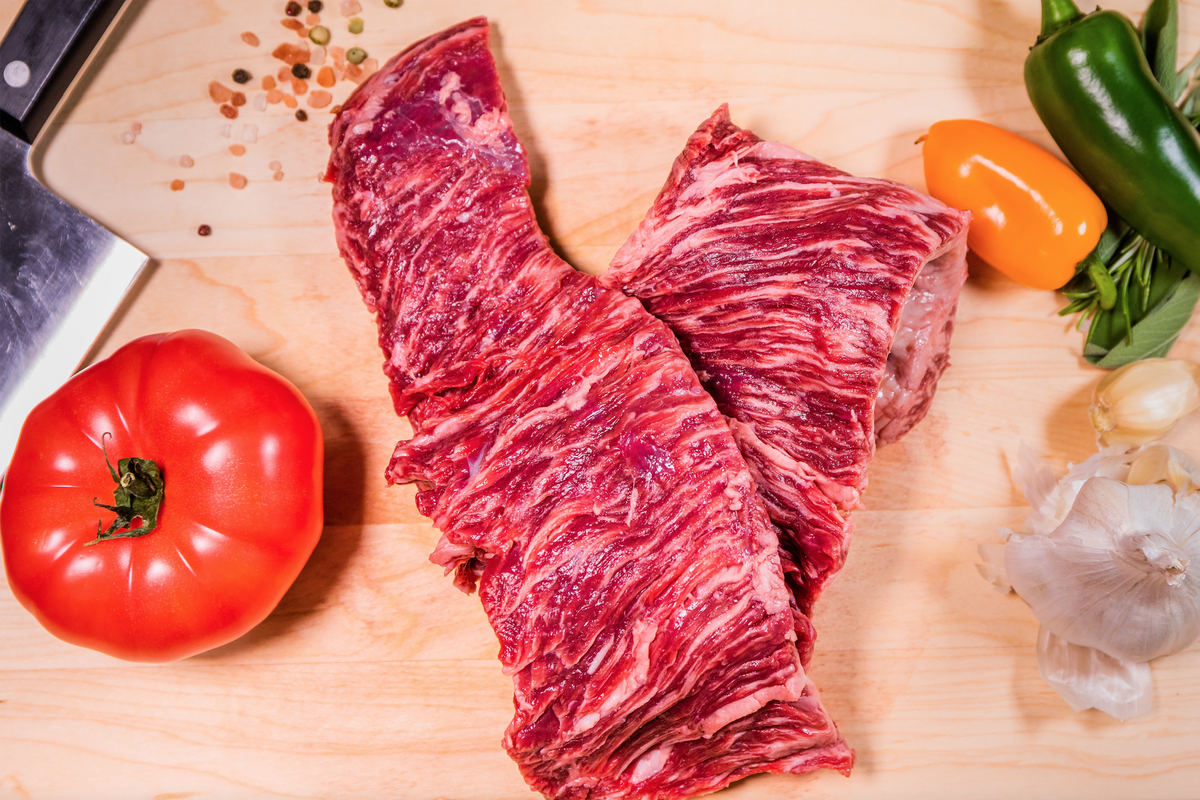 Akaushi Beef Outside Skirt Steak Marble Mountain Meats
